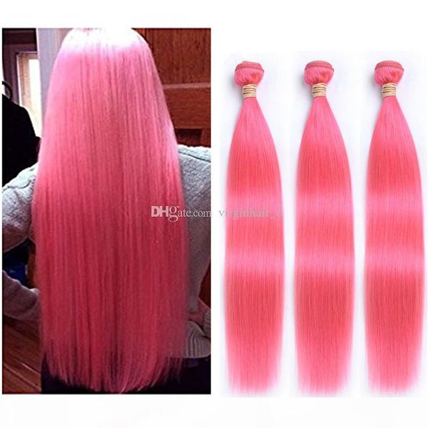 9a peruvian #pink silky straight hair weaves double wefts 100g pc pink color can be dyed human remy hair extensions 3 bundles lot, Black
9a peruvian #pink silky straight hair weaves double wefts 100g pc pink color can be dyed human remy hair extensions 3 bundles lot, Black