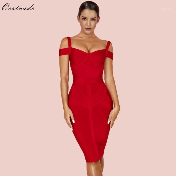 casual dresses ocstrade bandage dress 2021 fall fashion women off shoulder red rayon bodycon club party1, Black;gray
casual dresses ocstrade bandage dress 2021 fall fashion women off shoulder red rayon bodycon club party1, Black;gray