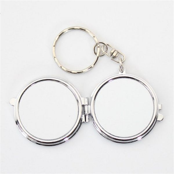 stainless steel key buckle girl cosmetic mirror double circle sublimation blanks keyring portable compact keychain outdoors 3 2hy m2
stainless steel key buckle girl cosmetic mirror double circle sublimation blanks keyring portable compact keychain outdoors 3 2hy m2