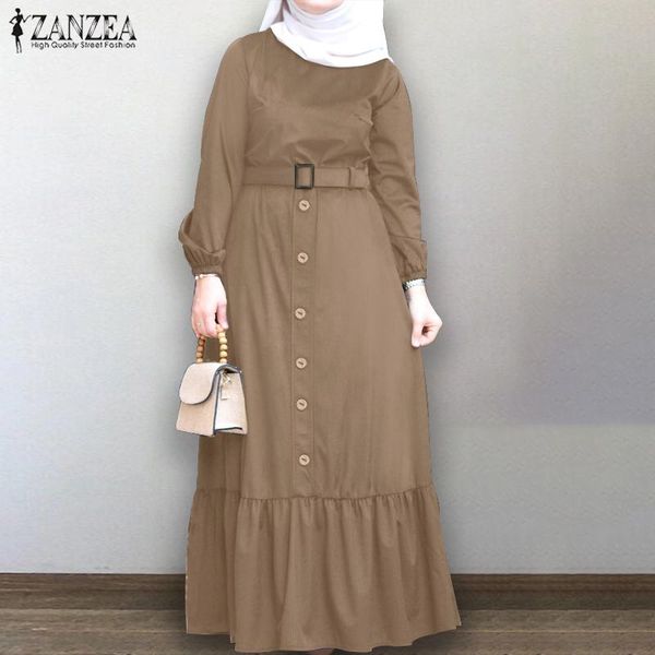 ethnic clothing plus size women's autumn sundress zanzea elegant muslim shirt dress long sleeve maxi vestidos female button ruffle 5xl, Red
ethnic clothing plus size women's autumn sundress zanzea elegant muslim shirt dress long sleeve maxi vestidos female button ruffle 5xl, Red