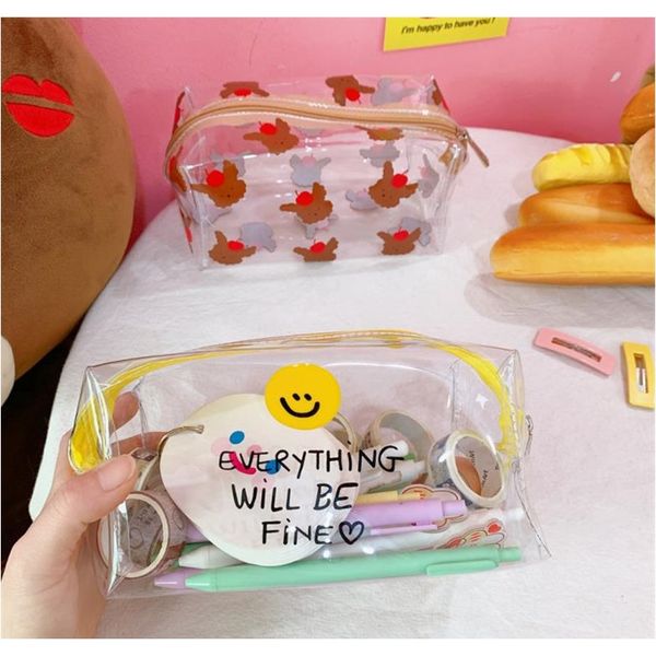 2pcs high capacity pvc plastic bag zipper waterproof stationery bag cosmetics organizer storage bags women transparent wallets f wmttrk
2pcs high capacity pvc plastic bag zipper waterproof stationery bag cosmetics organizer storage bags women transparent wallets f wmttrk