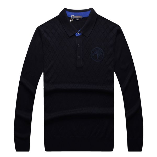 billionaire sweater wool men's 2021 new business warm zipper quality england embroidery big size -5xl ing, White;black 
billionaire sweater wool men's 2021 new business warm zipper quality england embroidery big size -5xl ing, White;black