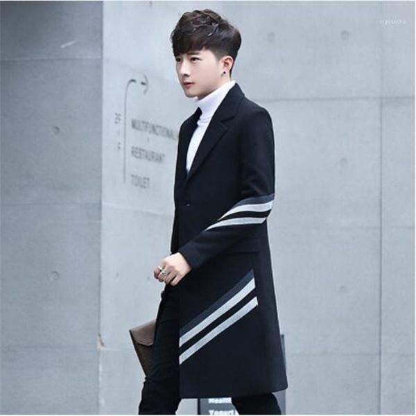 selling new men's stripes long coats & jackets fashion business casual men trench slim comfortable clothing size s m -3xl1, White;black
selling new men's stripes long coats & jackets fashion business casual men trench slim comfortable clothing size s m -3xl1, White;black