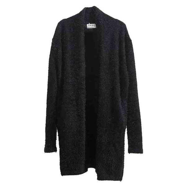 men's earthy cardigan sweater leisure and lazy style, school style jacket, medium and long style, japanese style retro, White;black
men's earthy cardigan sweater leisure and lazy style, school style jacket, medium and long style, japanese style retro, White;black