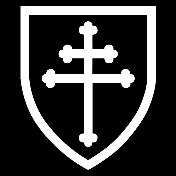 car sticker lorraine cross creative pvc car decoration accessories applique waterproof cover scratch black/white,16cm*13cm 
car sticker lorraine cross creative pvc car decoration accessories applique waterproof cover scratch black/white,16cm*13cm