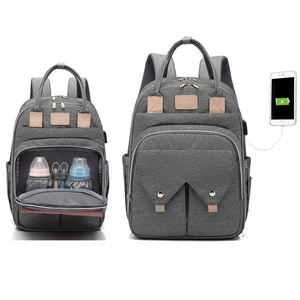 new usb waterproof diaper bag for mom maternity nappy backpack stroller baby organizer nursing changing mother bag to care 201125
new usb waterproof diaper bag for mom maternity nappy backpack stroller baby organizer nursing changing mother bag to care 201125