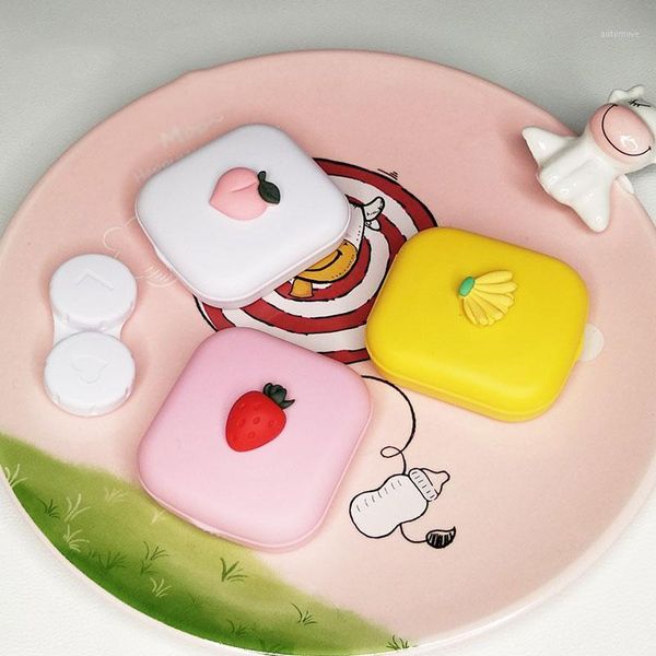 creative fruit lenses box eyes care kit holder lens case container fruit travel glasses portable contact lens case for women1, Silver
creative fruit lenses box eyes care kit holder lens case container fruit travel glasses portable contact lens case for women1, Silver