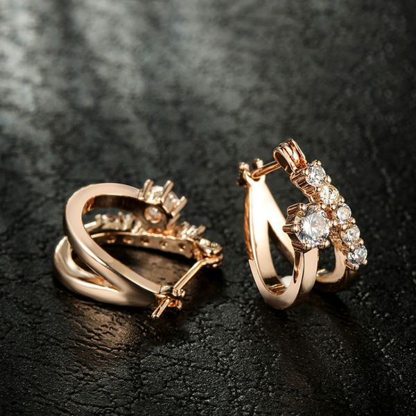 npkds exquisite korean simple and compact earrings temperament earrings inlaid with hearts and arrows zircon, Golden
npkds exquisite korean simple and compact earrings temperament earrings inlaid with hearts and arrows zircon, Golden