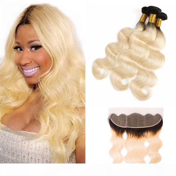 malaysian blonde ombre 1b 613 body wave virgin hair wefts with 13x4 lace frontal 4 pieces lot human hair extensions 12-24inch 1b 613, Black;brown
malaysian blonde ombre 1b 613 body wave virgin hair wefts with 13x4 lace frontal 4 pieces lot human hair extensions 12-24inch 1b 613, Black;brown