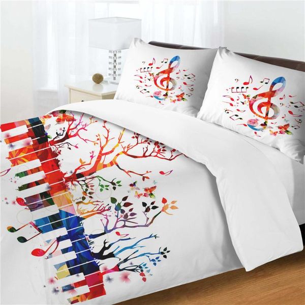 white bedding set vivid print musical note design bedroom bedding linen fabic home textiles king size bed clothes
white bedding set vivid print musical note design bedroom bedding linen fabic home textiles king size bed clothes