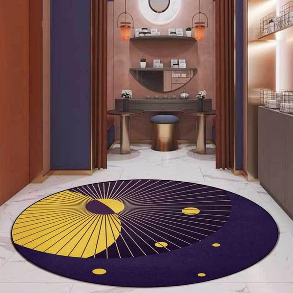 fashionable modern golden ball line blue purple yellow living room bedroom round mat carpet
fashionable modern golden ball line blue purple yellow living room bedroom round mat carpet