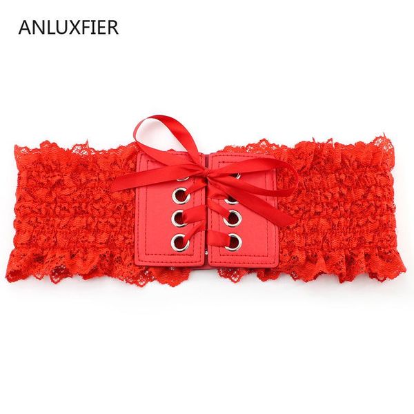 h9823 women elastic belt lace fashion korean wide waist seal girl elegant waistband female leisure cummerbunds, Black;brown
h9823 women elastic belt lace fashion korean wide waist seal girl elegant waistband female leisure cummerbunds, Black;brown