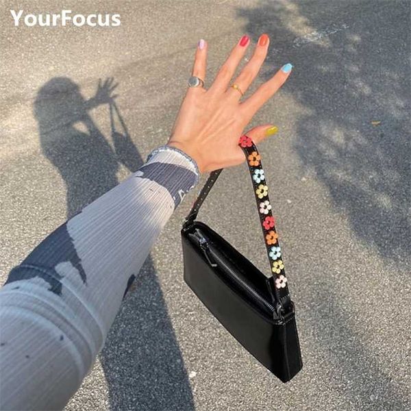kawaii cute sweet multicolored rainbow flowers pu leather baguette bag handbag vintage harajuku mini underarm bag axillary pouch 211221
kawaii cute sweet multicolored rainbow flowers pu leather baguette bag handbag vintage harajuku mini underarm bag axillary pouch 211221