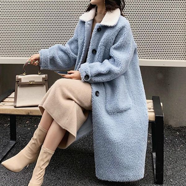 streetwear wool jacket real fur coat autumn winter coat women clothes 2020korean vintage sheep shearling suede lining zt33981, Black
streetwear wool jacket real fur coat autumn winter coat women clothes 2020korean vintage sheep shearling suede lining zt33981, Black