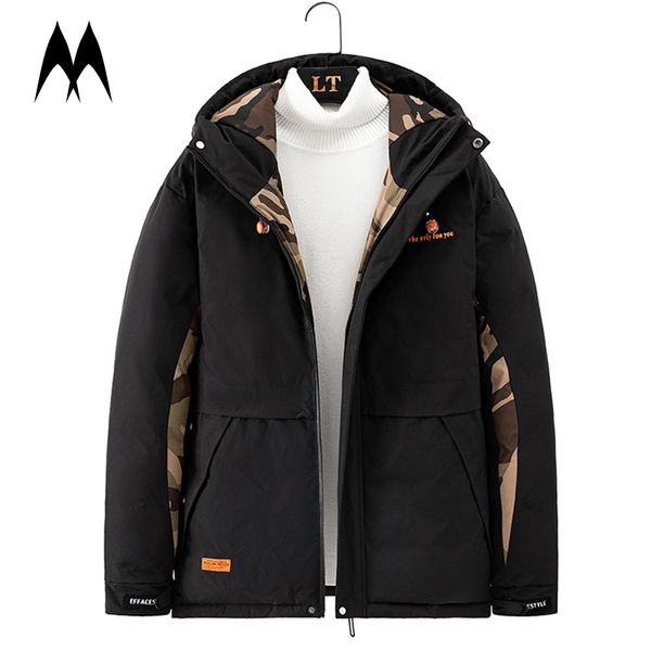 camouflage patchwork parkas men brand hooded thick jacket zipper coats male fashion outerwear winter clothing kg-47, Black
camouflage patchwork parkas men brand hooded thick jacket zipper coats male fashion outerwear winter clothing kg-47, Black