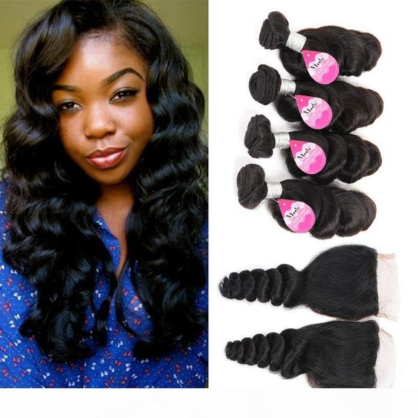 mink brazilian virgin hair loose wave with closure unprocessed middle 3 part double weft human hair extensions dyeable human hair, Black
mink brazilian virgin hair loose wave with closure unprocessed middle 3 part double weft human hair extensions dyeable human hair, Black
