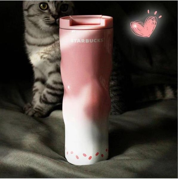 21 new 304 stainless steel vacuum flask spiral cup starbucks cherry fashion gradient color water cup car cup
21 new 304 stainless steel vacuum flask spiral cup starbucks cherry fashion gradient color water cup car cup
