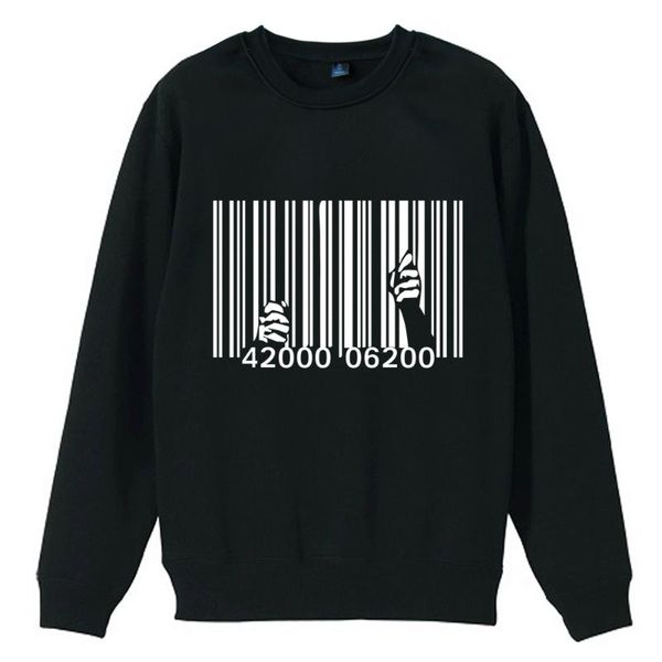 men's hoodies & sweatshirts prison break bar code jail consumerism revolution boy man men crew neck sweatshirt pullover fleece ziiart, Black
men's hoodies & sweatshirts prison break bar code jail consumerism revolution boy man men crew neck sweatshirt pullover fleece ziiart, Black