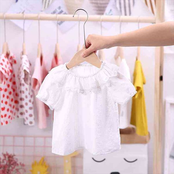summer girl korean version of the trend of pure color simple and cool baby shirt childrens white shirt factory direct, White;black
summer girl korean version of the trend of pure color simple and cool baby shirt childrens white shirt factory direct, White;black