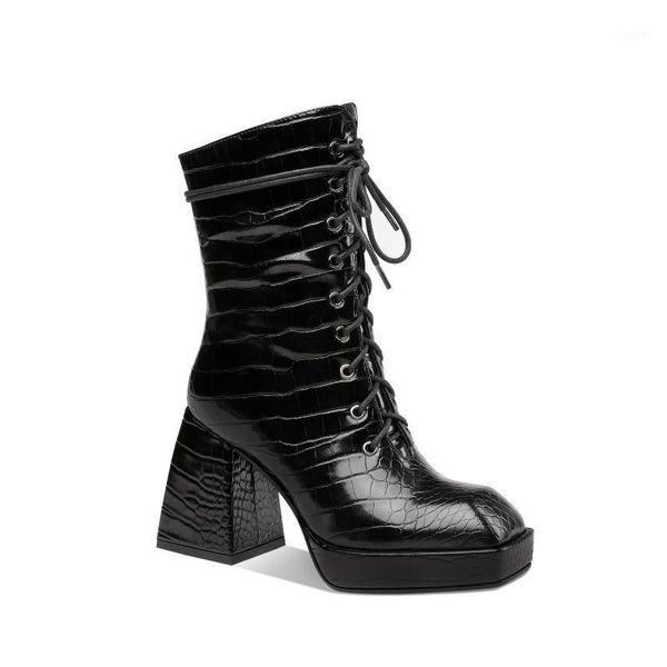 boots mkkhou fashion ankle boot woman 2021 autumn stone-head lacing 9.5cm high-heeled size 34-431, Black
boots mkkhou fashion ankle boot woman 2021 autumn stone-head lacing 9.5cm high-heeled size 34-431, Black