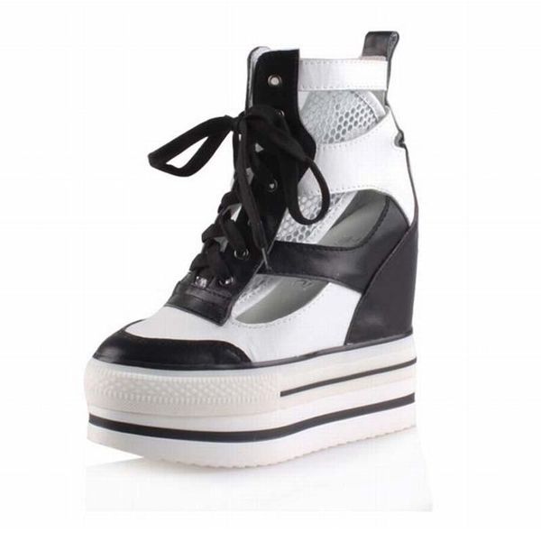 cut-outs platform height increasing summer sheepskin gladiator boots genuine leather lace-up sandals casual shoes, Black
cut-outs platform height increasing summer sheepskin gladiator boots genuine leather lace-up sandals casual shoes, Black