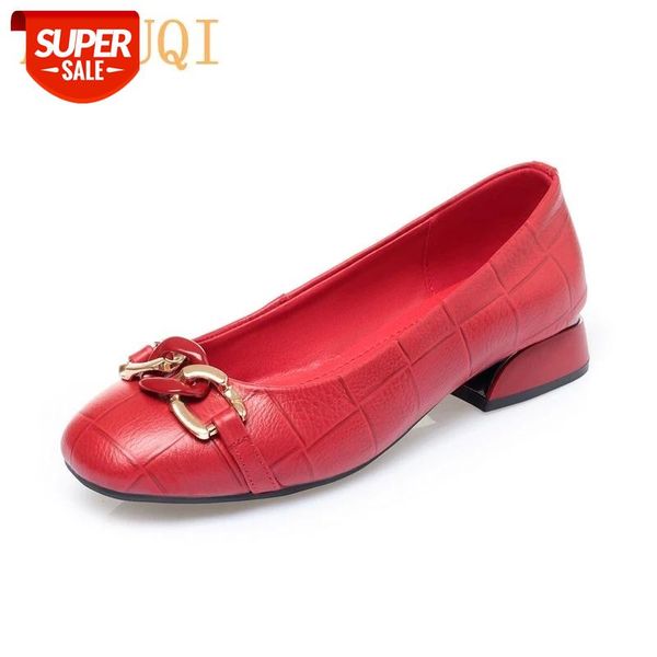 aiyuqi women's sutumn shoes 2020 new genuine leather square toe fashion professional women's shoes low heel red women #cb3m
aiyuqi women's sutumn shoes 2020 new genuine leather square toe fashion professional women's shoes low heel red women #cb3m