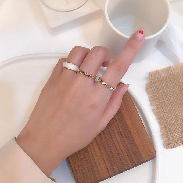 aensoa personality vintage simple glossy wide version opening adjustable rings for women 2020 new trendy rings party jewelry, Golden;silver
aensoa personality vintage simple glossy wide version opening adjustable rings for women 2020 new trendy rings party jewelry, Golden;silver