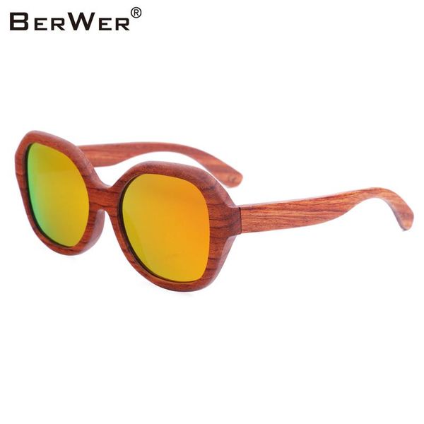 sunglasses berwer women vintage wood polarized uv400 protection sun glasses in cork box, White;black
sunglasses berwer women vintage wood polarized uv400 protection sun glasses in cork box, White;black