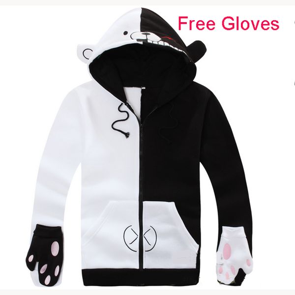 anime costumes danganronpa monokuma cosplay costume men women black and white bear jacket sweatshirt japanese anime hoodie
anime costumes danganronpa monokuma cosplay costume men women black and white bear jacket sweatshirt japanese anime hoodie