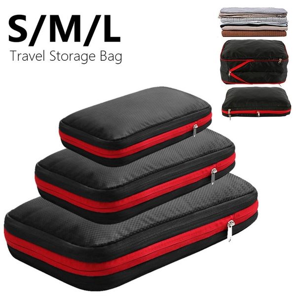 double layer compression storage bag portable travel luggage clothing organizer waterproof packing bags large medium small size y200714, Blue;pink
double layer compression storage bag portable travel luggage clothing organizer waterproof packing bags large medium small size y200714, Blue;pink