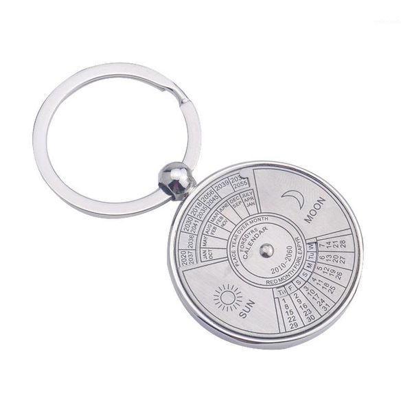 keychains mini special perpetual calendar keychain ring 50 years unique metal keyring nyz shop1, Silver
keychains mini special perpetual calendar keychain ring 50 years unique metal keyring nyz shop1, Silver