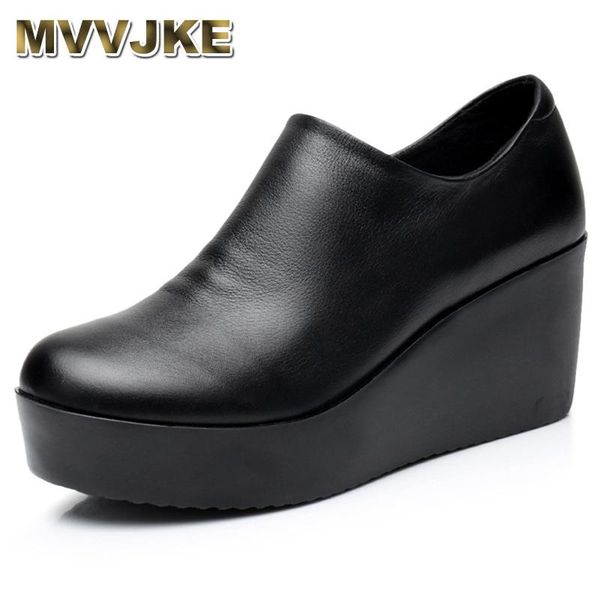mvvjke 2021 wedges women shoe spring autumn slip-on high heels round toe genuine leather casual ladies platform shoes womane009, Black
mvvjke 2021 wedges women shoe spring autumn slip-on high heels round toe genuine leather casual ladies platform shoes womane009, Black