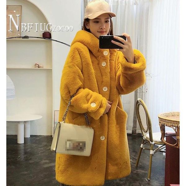 5 colors can choose single breasted women faux fur coat winter warm female overcoat, Black
5 colors can choose single breasted women faux fur coat winter warm female overcoat, Black
