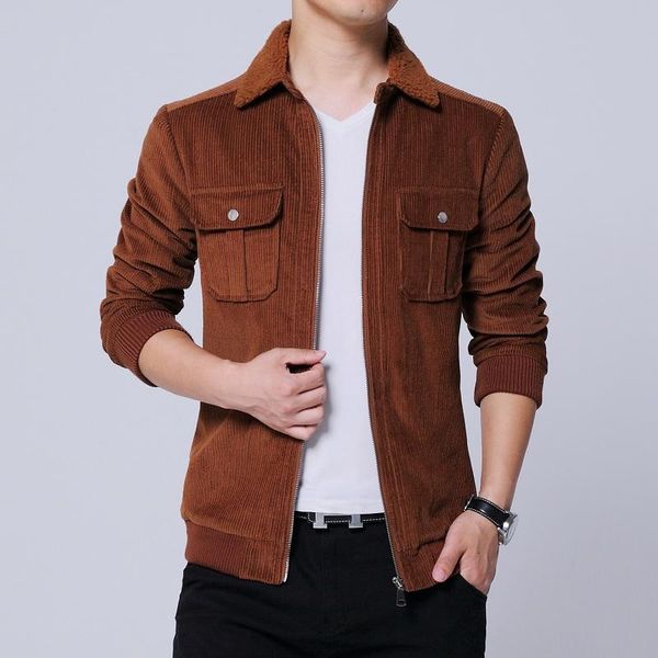 men's jackets mens jacket spring autumn coats big size 4xl 5xl brown outwear corduroy male clothes casual fashion full lining lamb coll, Black;brown
men's jackets mens jacket spring autumn coats big size 4xl 5xl brown outwear corduroy male clothes casual fashion full lining lamb coll, Black;brown