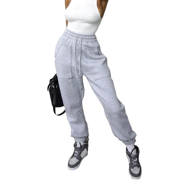 running pants big pockets women sport solid color bandage high waist long trousers oversize casual baggy fitness jogging sweatpants, Black;blue
running pants big pockets women sport solid color bandage high waist long trousers oversize casual baggy fitness jogging sweatpants, Black;blue