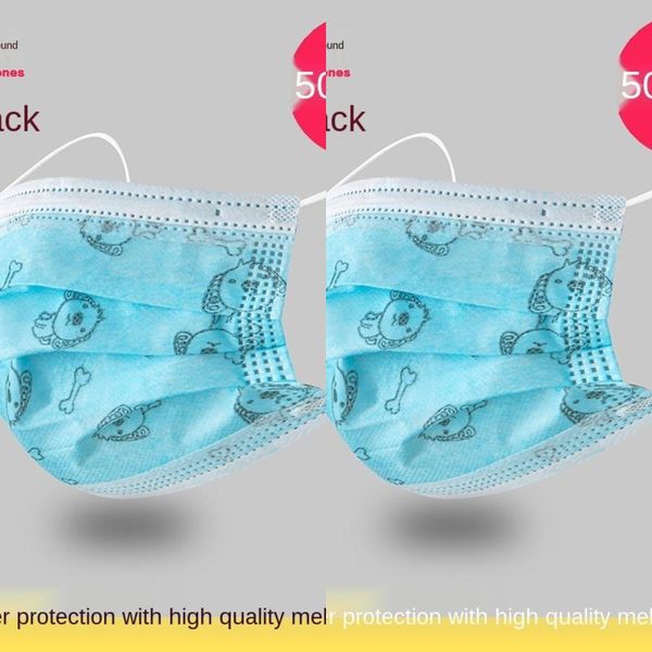 children's printed disposable filtration, three-layer cartoon masks, tfs3 flat student 50 pieces lenan
children's printed disposable filtration, three-layer cartoon masks, tfs3 flat student 50 pieces lenan