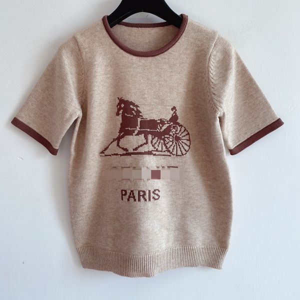 milan runway sweater 2021 short sleeve o neck women's sweaters high end jacquard pullover women designer sweater 1230-8, White;black
milan runway sweater 2021 short sleeve o neck women's sweaters high end jacquard pullover women designer sweater 1230-8, White;black