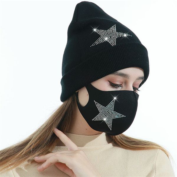 7 colors women knitted hat letters butterfly diamond designers adults winter warm hat ice silk face mask outdoor ski cap masks set e112103, Yellow
7 colors women knitted hat letters butterfly diamond designers adults winter warm hat ice silk face mask outdoor ski cap masks set e112103, Yellow