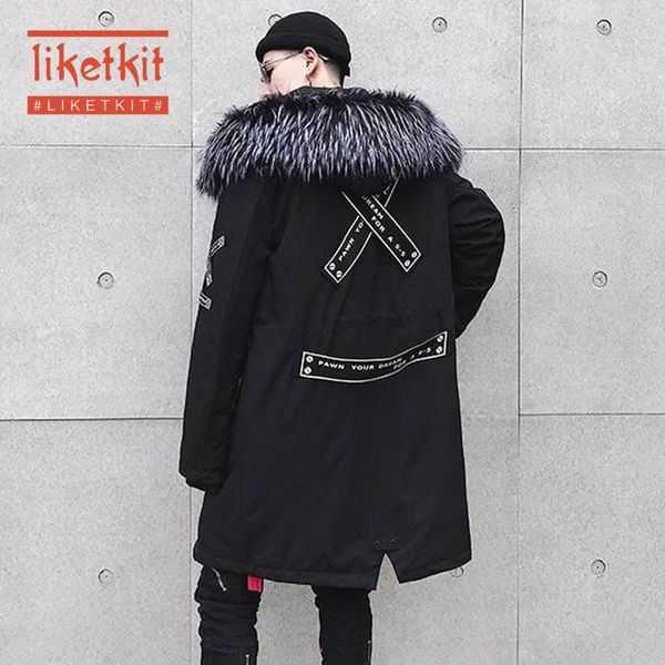 liketkit mens new winter jacket coat 2020 print casual thick long windbreaker men wool collar hip hop japanese vintage outerwear, Black
liketkit mens new winter jacket coat 2020 print casual thick long windbreaker men wool collar hip hop japanese vintage outerwear, Black