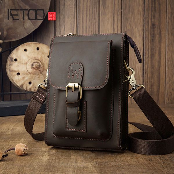 hbp aetoo cowhide retro waist bag, male crazy horse leather shoulder bag, leather casual phone bag, mini diagonal bag
hbp aetoo cowhide retro waist bag, male crazy horse leather shoulder bag, leather casual phone bag, mini diagonal bag