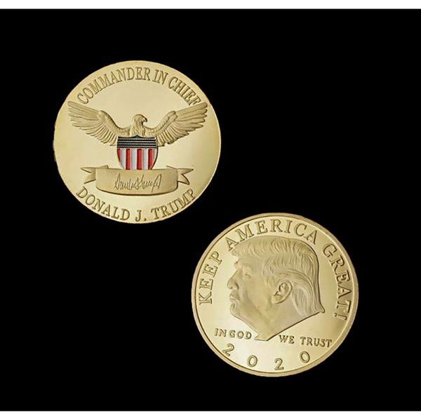 rh 2020 дональд трамп позолоченные памятные монеты день рождения подарки сша соединенные штаты вмс гордый металл challenge монета для коллек