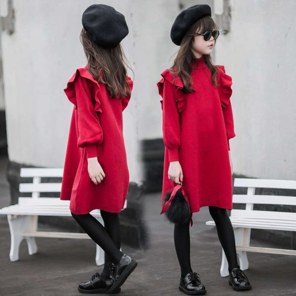 autumn 2020 sweater skirt girls' korean new and winter children's wear 9t5y, Red;yellow
autumn 2020 sweater skirt girls' korean new and winter children's wear 9t5y, Red;yellow