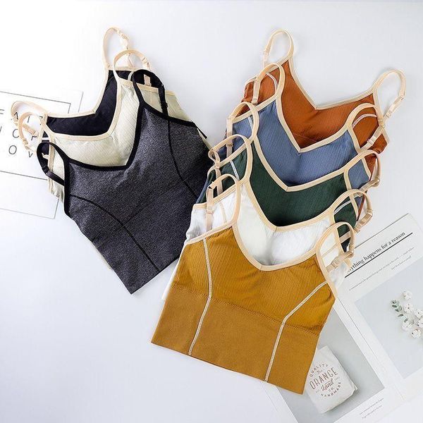 women sport bras girls tank crop seamless u-shaped back tube fitness female yoga running sports underwear bra brassiers, White;black
women sport bras girls tank crop seamless u-shaped back tube fitness female yoga running sports underwear bra brassiers, White;black