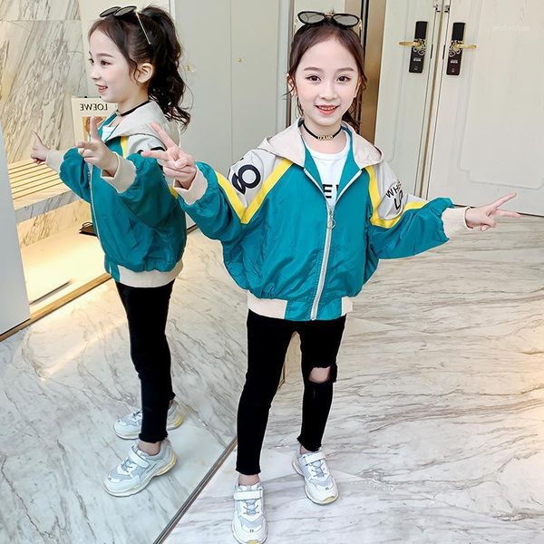 girls' spring coat 2020 new children's wear little girl spring and autumn jackets western fashion big boy sports tide1, Blue;gray
girls' spring coat 2020 new children's wear little girl spring and autumn jackets western fashion big boy sports tide1, Blue;gray