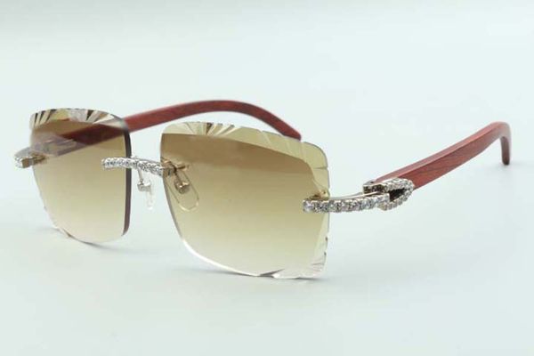 2021 style direct sales cutting lens endless diamonds sunglasses 3524020, original wooden temples glasses, size: 58-18-135mm, White;black
2021 style direct sales cutting lens endless diamonds sunglasses 3524020, original wooden temples glasses, size: 58-18-135mm, White;black