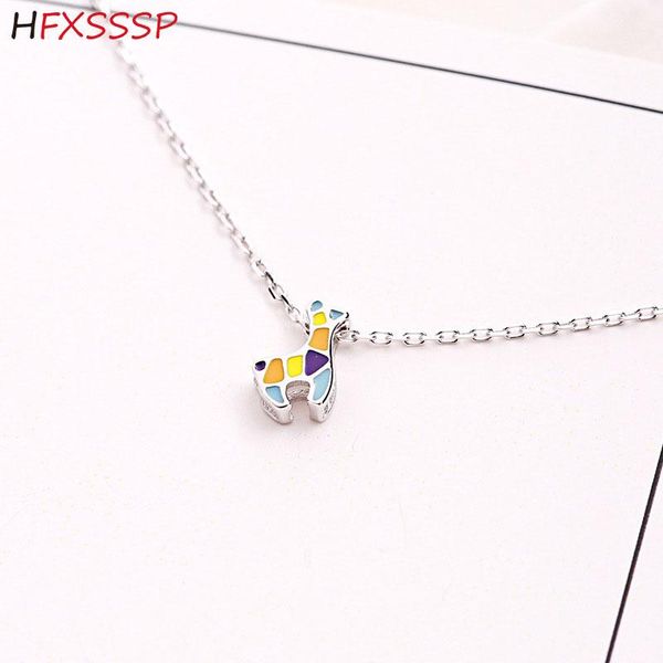 pendant necklaces hfxsssp s925 silver personality creative romantic sweet simple color drop glaze giraffe female necklace clavicle chain jew
pendant necklaces hfxsssp s925 silver personality creative romantic sweet simple color drop glaze giraffe female necklace clavicle chain jew