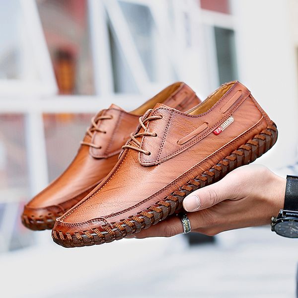 male leather genuine spring casual proof dwaterproof water working outdoor rubber shoes oxford chaussure lace h0l9, Black;brown
male leather genuine spring casual proof dwaterproof water working outdoor rubber shoes oxford chaussure lace h0l9, Black;brown