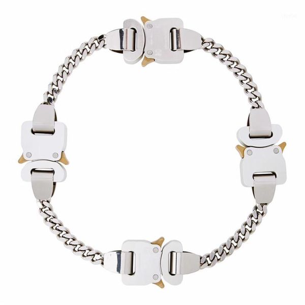 alyx 4 buckle necklaces men women 1017 alyx 9sm necklace stainless steel removable dual-use1, Silver
alyx 4 buckle necklaces men women 1017 alyx 9sm necklace stainless steel removable dual-use1, Silver