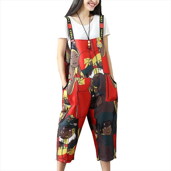 womens new summer casual strap romper pants jumpsuit trousers ladies spring autumn fashion cartoon loose overalls trousers body, Black;white
womens new summer casual strap romper pants jumpsuit trousers ladies spring autumn fashion cartoon loose overalls trousers body, Black;white