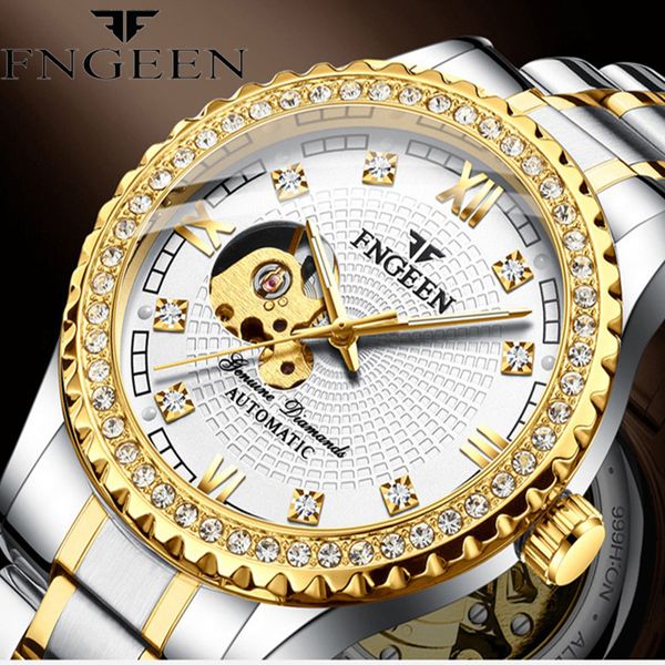 montre hommefngeen men watch automatic mechanical watches fashion luxury stainless steel watch male clock relogio masculino saat 201120, Slivery;brown
montre hommefngeen men watch automatic mechanical watches fashion luxury stainless steel watch male clock relogio masculino saat 201120, Slivery;brown